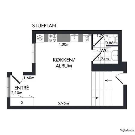 別荘 Spacious Near & 1 Min Walk To コペンハーゲン